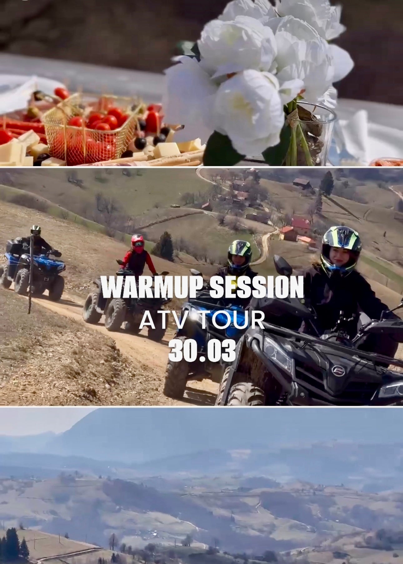 WARMUP SESSION ATV tour