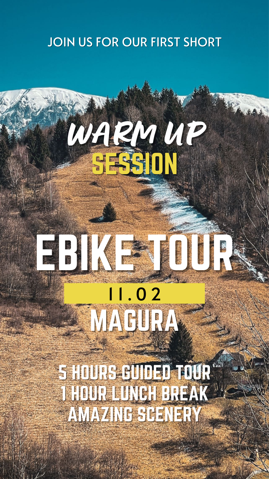 WARMUP SESSION Ebike tour Magura