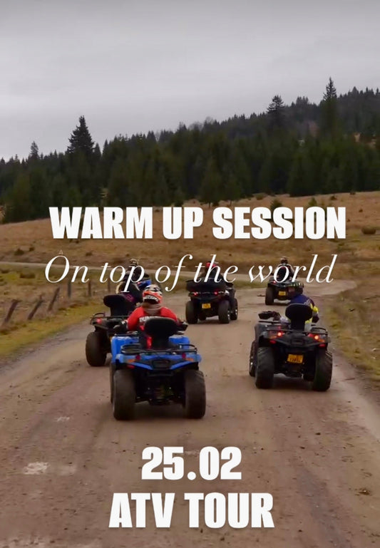 WARMUP SESSION ATV tour Poiana Marului